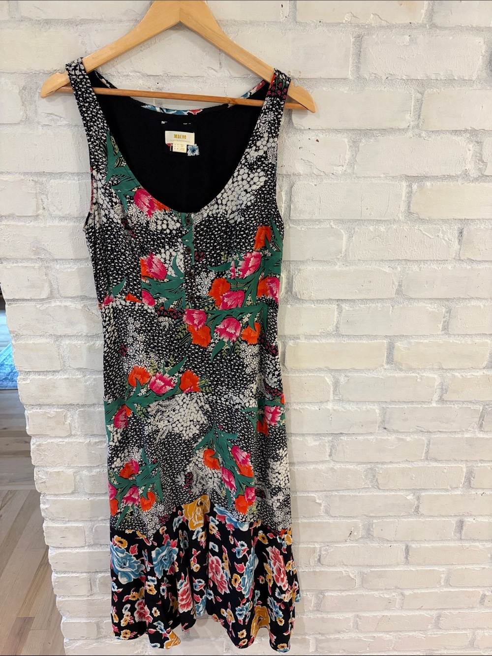 Anthropologie Maeve Violette Midi Dress (B8)